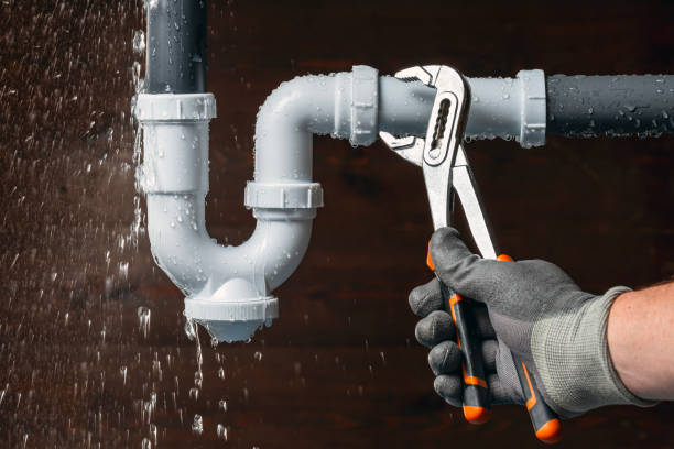 Professional Leak Detection technician working in Hillsborough, NH